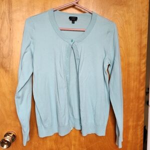 Talbots Soft Blue Women's Cardigan